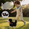 Obotsnoi Robot Toys for Soft Cotton Electric Plush Dog, Robot Pet Electric Interactive, Ideal for Bedtime/Travel view 2