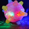 LED Flashy Musical Dancing Ball, Flashy Sensory Ball Toy, Music Shake Jumping Balls, Luminous Shake Jumping Balls, Children Sensory Developmental Toy, for Boys Girls Children view 4