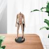 JunZheHub Action Figure Stand Detachable Figure Display Holder Base Adjustable Height Model Support Bracket Stable PP Material Suitable for Desk Office Decorati, Black view 3