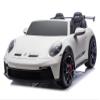 24V, 911 GT3 Kids 2-Seater Ride On Car, 4WD - White view 1