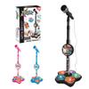 2026 New Kids Microphone with Stand, All in One Microphone Toy for Birthday Parties Singing, Portable Karaoke Machine for Singing, Music Play for Kids (Black) view 2