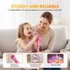 2026 New Kids Microphone with Stand, All in One Microphone Toy for Birthday Parties Singing, Portable Karaoke Machine for Singing, Music Play for Kids (Black) view 4