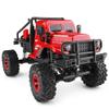 1:18 Scale RC Rock Crawler, 2.4GHz 4WD High Torque Remote Control Off-Road Truck with LED Lights, 7.4V Rechargeable All-Terrain Climbing Vehicle for Adult Hobbyists view 3