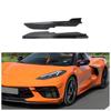2Pcs Side Skirt Extension Lip Splitters Winglet for Chevrolet Corvette C8 2020-2021 Carbon Fiber FRP Car Side Skirts Spoiler(Carbon Fiber Look) view 2