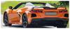 2Pcs Side Skirt Extension Lip Splitters Winglet for Chevrolet Corvette C8 2020-2021 Carbon Fiber FRP Car Side Skirts Spoiler(Carbon Fiber Look) view 3