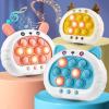 3rd Generation Fast Push Game Quick Push Game - Cute Animals Bubble Stress Relief Toy, Trendy Fidget Game for Kids (1PC-Yellow) view 4