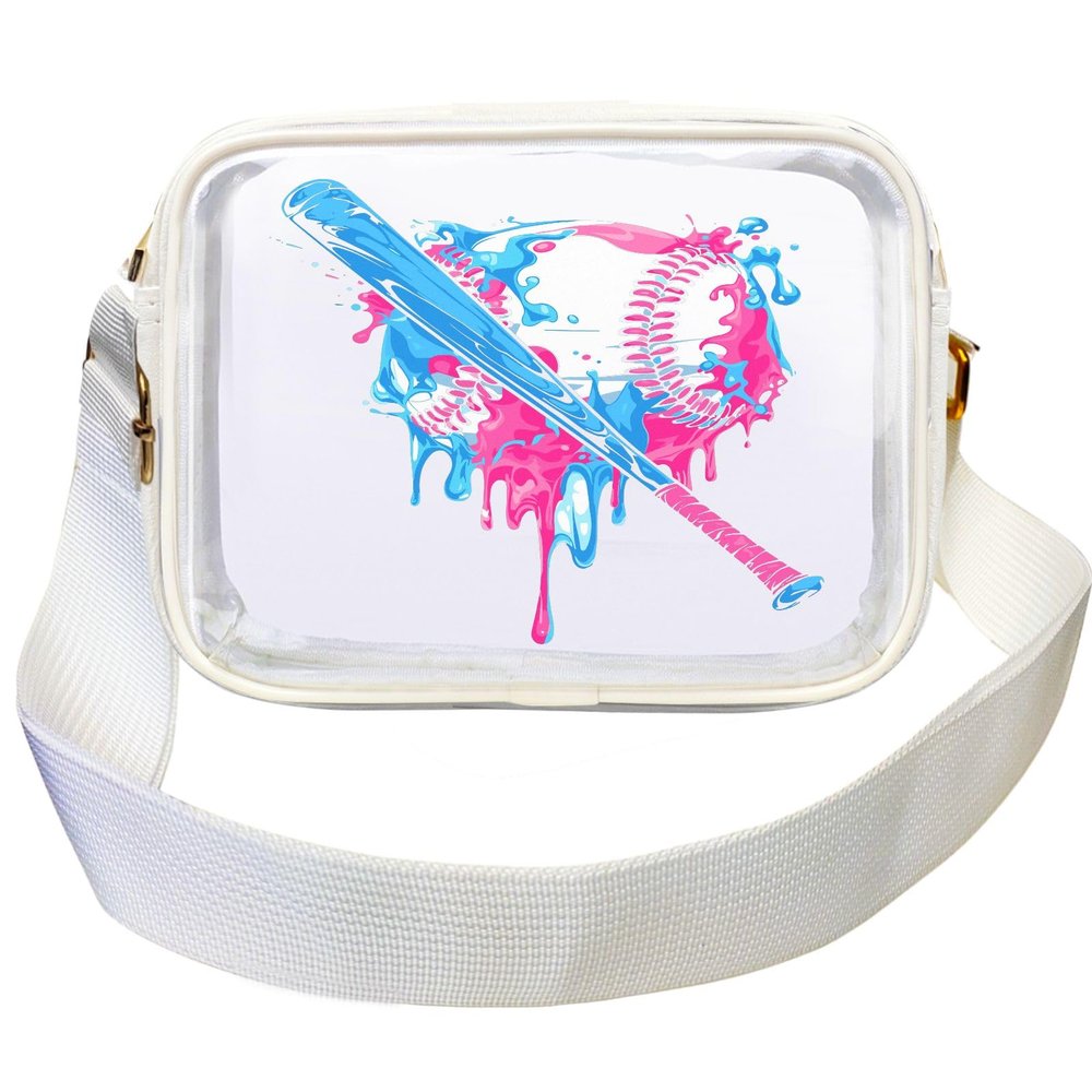Respects The Drips Baseball Drips Boys Ice Cream Drips Youth clear purse for