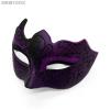 AMWYODK Suitable for couple masquerade ball, Venetian mask, Halloween, carnival, party, ball, club costume mask. (Purple) view 3