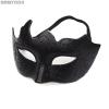 AMWYODK Suitable for couple masquerade ball, Venetian mask, Halloween, carnival, party, ball, club costume mask. (black) view 3