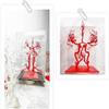 3D Head and Neck Blood Vessel Mdel, High Precision Whole Cerebral Vascular Model, 30CM Head and Neck Artery Model, Intracranial Vascular Structure Display Tool, for Biology Study Teaching view 4