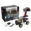 1:18 Scale RC Rock Crawler, 2.4GHz 4WD High Torque Remote Control Off-Road Truck with LED Lights, 7.4V Rechargeable All-Terrain Climbing Vehicle for Adult Hobbyists view 1