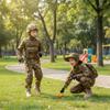 Aandgcg Army Costume for Boys, Kids Military Costume, Soldier DressUp with Accessories for Halloween Roleplay (CP- camouflage, size/7-8) view 4