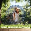 10-Inch Metal Wind Spinner Red-Tailed Hawk 3D Raptor Wind Spinner, Unique Metal Hanging Kinetic Wind Sculpture Ornament Gift for Bird Lovers Yard Art Garden Patio Lawn Indoor Outdoor Decor (1) view 4