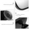 NESTINGHO Rear View Mirror and Observation Rearview for Car Interior, Black Adjustable Backseat Observation Mirror for Safety in Vehicle view 3