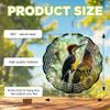 10-Inch Metal Wind Spinner Woodpecker 3D Bird Wind Spinner, Unique Metal Hanging Kinetic Wind Sculpture Ornament Gift for Bird Lovers Yard Art Garden Patio Lawn Indoor Outdoor Decor view 3