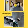 Asixxsix Bee Costume, Wearable Funny Bee Outfit Accessories Set with Removable Cotton Filling and Washable Cover, for Cosplay Dress Up Apparel and Home Decor (Youth Over 160cm 48.5kg) view 4