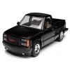 1992 Sierra GT Black Pickup Truck 1/24 Diecast Model by Motormax 73204BK view 1