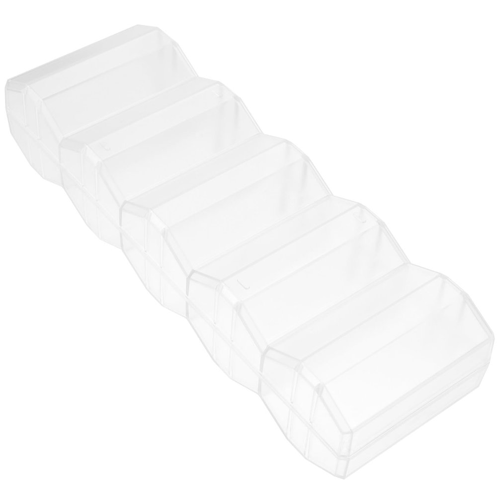 Mikikit Transparent Poker Chip Case Large Capacity Holder for Hold Cards and Chips Storage for Easy Carry and Protection