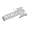 Stainless Steel Chassis Armor Axle Protector Skid Plate Compatible with Vanquish Products VP Optic H10 1/10 RC Crawler Car Upgrade Parts Aftermarket Replacement view 1