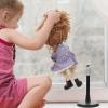 Abaodam 2pcs Adjustable Height Doll Stand with Expandable Wire Holder for Action Figures and Scale Models and Support Brackets for Display and Play Height Range view 2