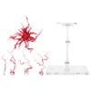 Abaodam Adjustable Doll Display Stand with Light Effect Plastic Support Base for Action Figures and Hand-made Models Stable Rack for Organizing and Showcasing Collectibles at Home Shop view 1