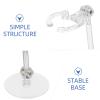 4pcs Action Figure Display Stand Base Stable Doll Holder Rack for Model Display and Storage at Home Shop view 3