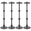 Kisangel 4pcs Action Figure Stand Doll Display Bracket with Stable Flat Base Strong Load-bearing Capacity for Model Home and Store Use view 1