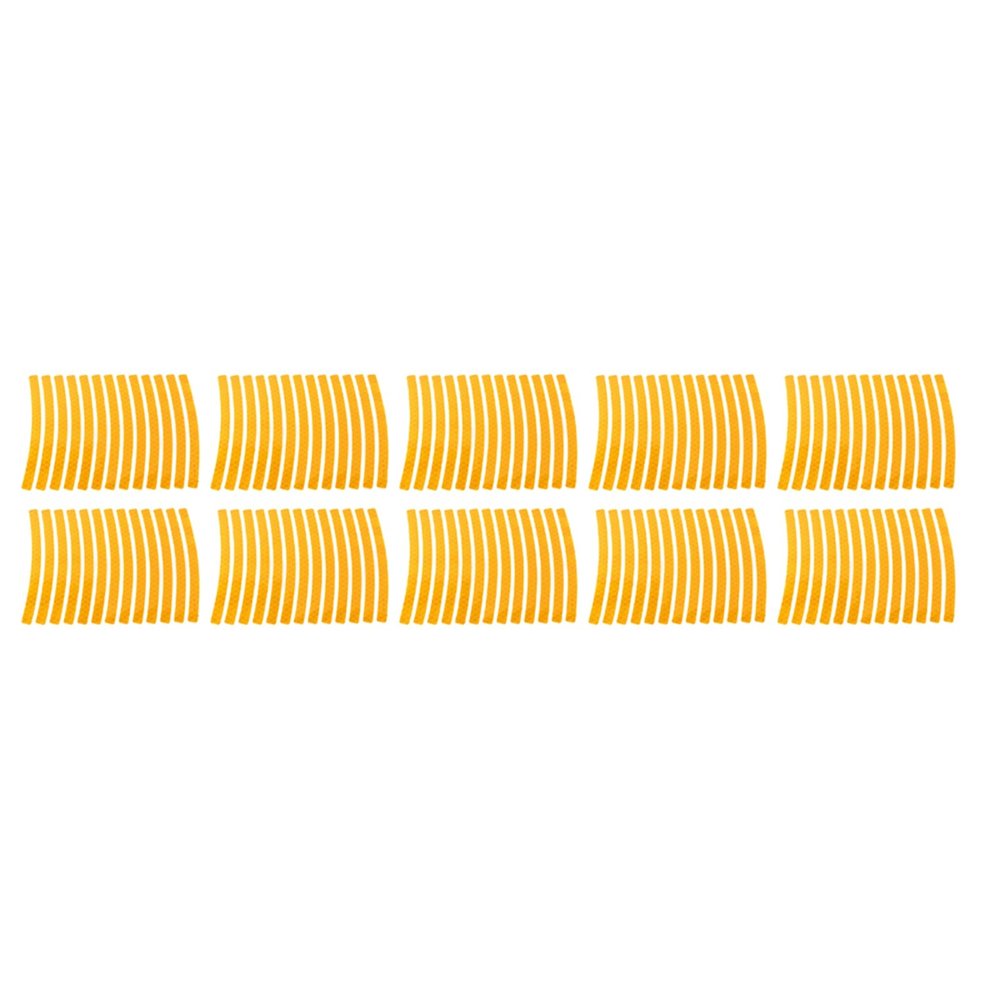 10Pcs Bike Protective Sticker, DIY Stylish Wear Resistant Anti Scratch Decal, Bike Chain Frame Protection Sticker with 130 Pieces, PVC Material for Most Bikes, Easy to Apply and Re (Yellow)