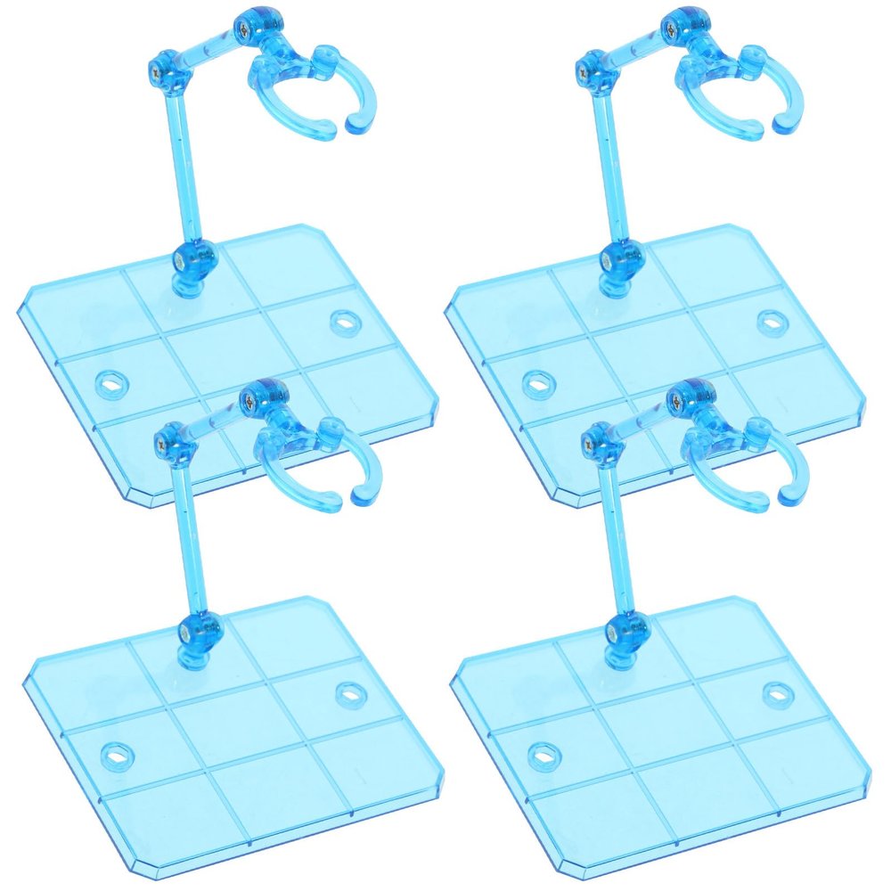 FOYTOKI 4pcs Adjustable Doll Stand for Action Figures Model Display Racks with Manual Support Frame for Collectors and Retail Store Showcases