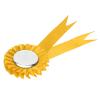 100 Set Badge Pin Button Blank Materials, 44mm Celebration Party Wedding Supplies - Durable, Easy to Use, Ideal for DIY Button Maker Buttons Making Supplies (Yellow) view 2