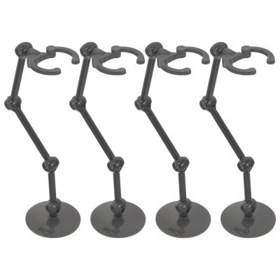 Abaodam 4pcs Doll Model Stands Figurine Holders Display Racks for Action Figures Models Organizer Desktop Display