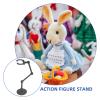 Abaodam 4pcs Doll Model Stands Figurine Holders Display Racks for Action Figures Models Organizer Desktop Display view 3