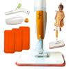 Quiggly Toddler Spray Mop Bundle  for Ages 35 - Two-Handed Montessori Cleaning Toy with Real Water Sprayer + 2 Extra Washable Mop Pads