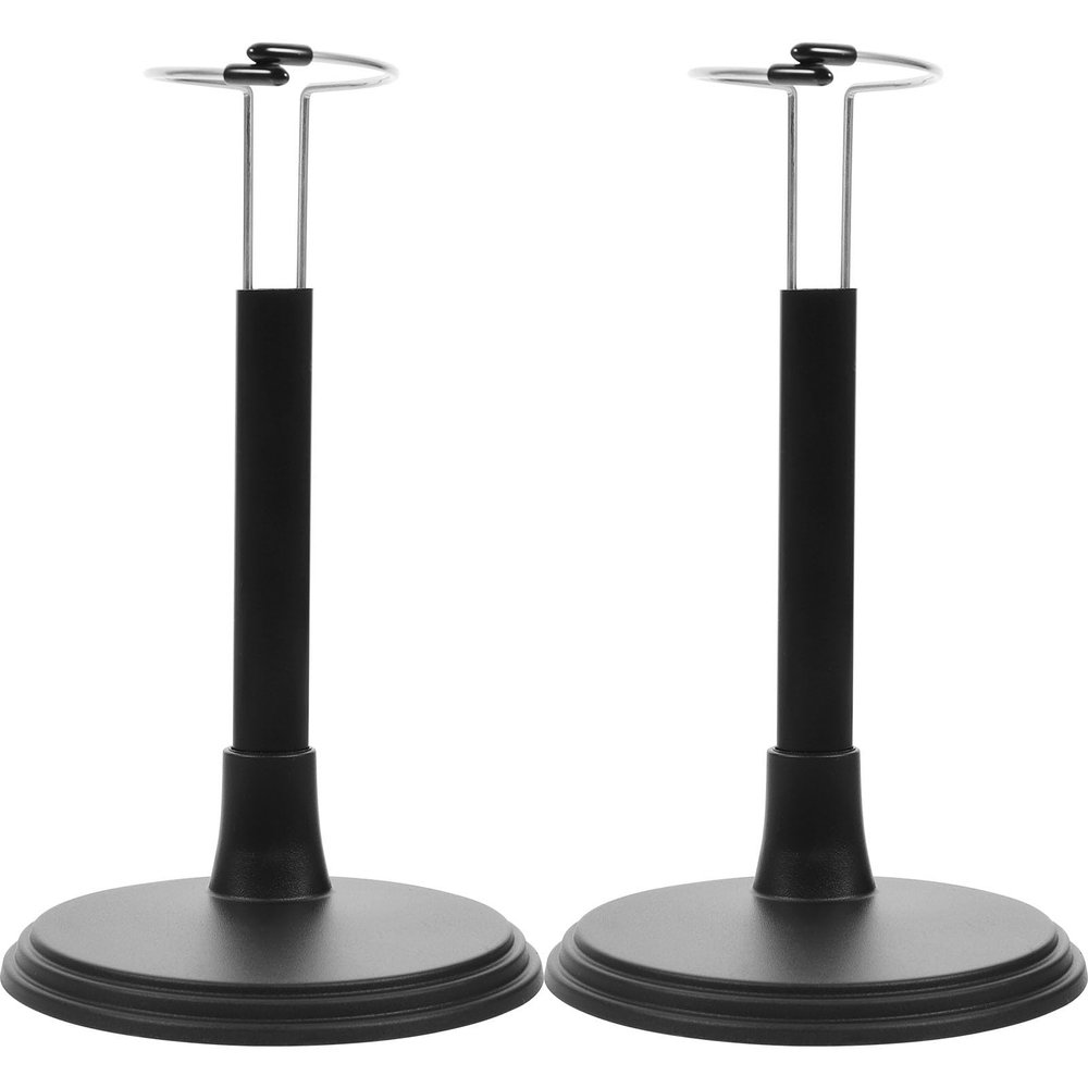 2pcs Adjustable Action Figure Display Stand Doll Support Bracket Height for Model Dolls and Collectibles Organizer Holder