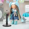 2pcs Adjustable Action Figure Display Stand Doll Support Bracket Height for Model Dolls and Collectibles Organizer Holder view 2
