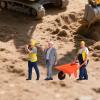 JWQFBC Miniature Figures Model 1/64 Scale Diorama Figure Construction Building Workers Simulation, Style D view 3