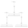 Abaodam 3pcs Transparent Action Figure Display Holder Bases with Stable Flat Bottom Height Support Stands for Doll Models Figurines and Showcases view 1