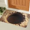 3D Optical Illusion Rug,Rugs That Look Like a Hole,3D Hole Illusion Rug,Non-Slip Floor Mat for Indoor & Outdoor Use,Funny Prank Doormat for Holiday Entryway Living Room Front Door Bedroom view 1