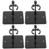 4pcs Action Figure Stands Doll Model Supports for Collectibles Display with Stable Base for Home Store Showcase view 1