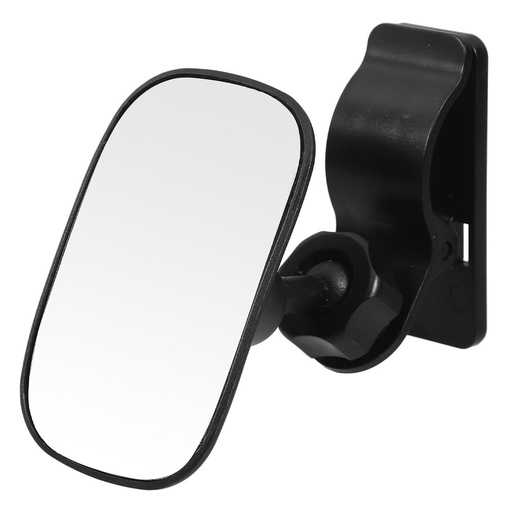 ANDRESLAD Car Seat Mirror for Rear Facing and, Clip-On Safety Rearview Mirror, Wide Angle Convex Glass for Backseat Monitoring in Vehicles