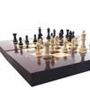 3-in-1 Magnetic Game Set  Chess, Checkers & Backgammon Board | MDF Case, Scratch-Resistant Gloss Finish, Portable Foldable Design view 4
