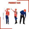 JWQFBC Miniature Figures Model 1/64 Scale Diorama Figure Construction Building Workers Simulation, Style A view 4