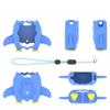 Electronic Pet Protective Case for Tamagotchi Paradise Housing Shell Digital Pet Silicone Cover with Lanyard (Blue) view 1