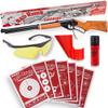 Engrave & Personalize Bundle - 5 Items - Engrave 3 Places - Red Ryder BB Gun, Protective Safety Glasses, Speedy BB Funnel, 25 Targets, 350 BB's - Make a Memorable for A Lifetime view 1