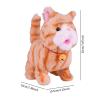JISADER Interactive Toy Figure, Stuffed Animal Talking Walking s, Recordable Electric Walking Cat Toy, Yellow view 3
