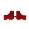 2PCS Aluminum Servo Mounts for RH1043 RH1045 RC Car, Upgrade Accessories for 1/10 Scale Vehicle Model, Durable Lightweight Replacement Parts with Easy Installation (10696R red) view 1