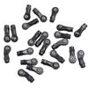 22PCS Plastic Rod Ends Link Balls Ball Head Buckle Linkage Pull Rod Offset for 1/10 RC Crawler Car for TRX-4 Parts confident view 2