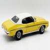 1972 GTO Monarch Yellow with GTO Stripes and White Vinyl Top Limited Edition to 264 Pieces Worldwide 1/18 Diecast Model Car by Acme A1801227 view 2