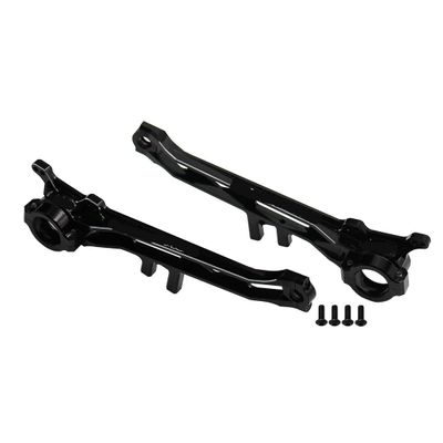 for HR Tam-iya Clodbuster,Super Clodbuster Bullhead Aluminum Alloy Lower Swing arm(Black)