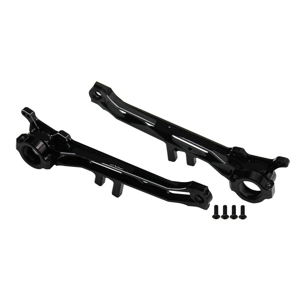 for HR Tam-iya Clodbuster,Super Clodbuster Bullhead Aluminum Alloy Lower Swing arm(Black)